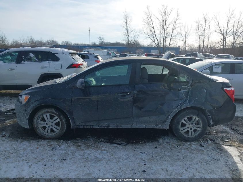 2012 Chevrolet Sonic 2Ls VIN: 1G1JA5SH1C4121921 Lot: 43934703