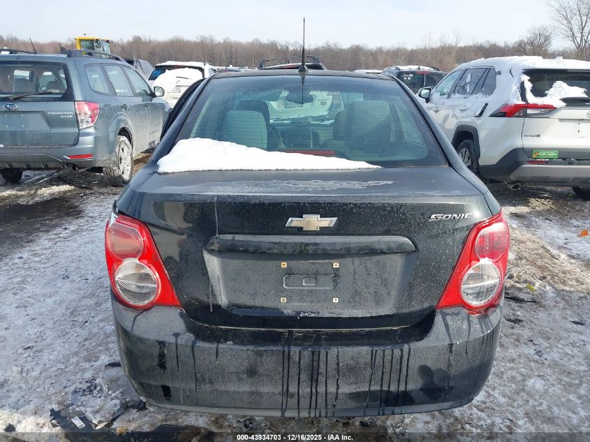 2012 Chevrolet Sonic 2Ls VIN: 1G1JA5SH1C4121921 Lot: 43934703