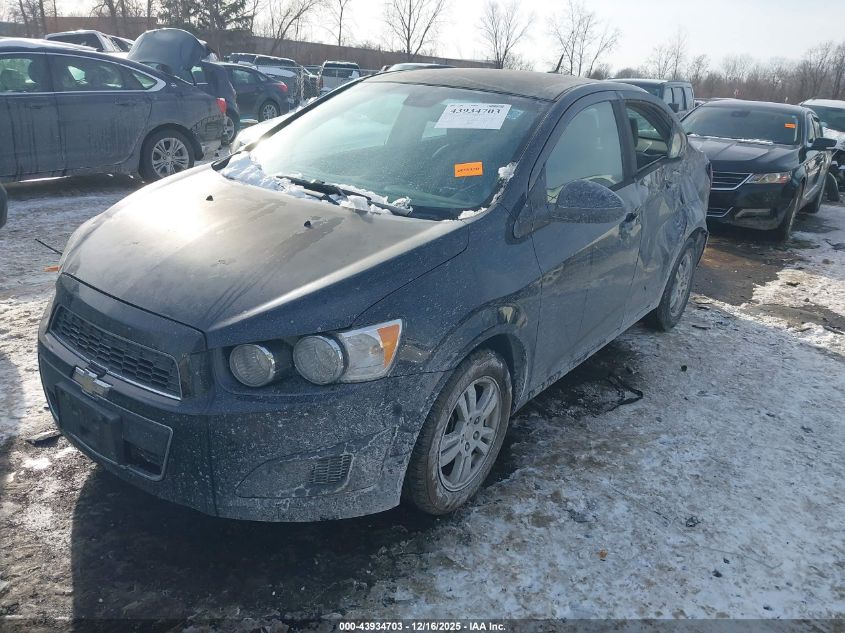 2012 Chevrolet Sonic 2Ls VIN: 1G1JA5SH1C4121921 Lot: 43934703