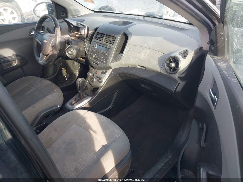 2012 Chevrolet Sonic 2Ls VIN: 1G1JA5SH1C4121921 Lot: 43934703