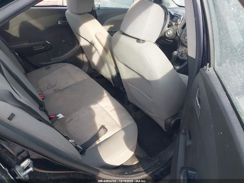 2012 Chevrolet Sonic 2Ls VIN: 1G1JA5SH1C4121921 Lot: 43934703