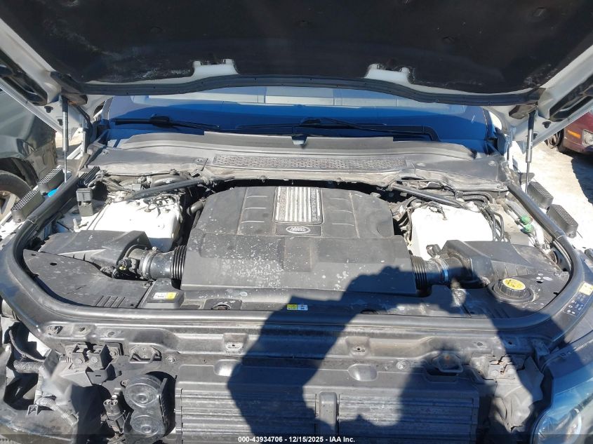 2016 Land Rover Range Rover Sport 3.0L V6 Supercharged Hse VIN: SALWS2PF7GA109739 Lot: 43934706