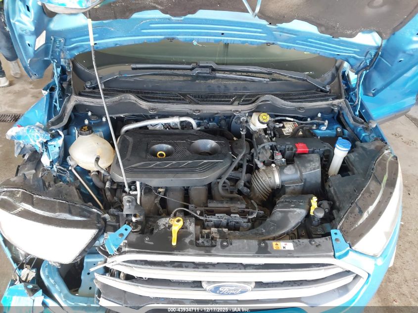 2019 Ford Ecosport Se VIN: MAJ6S3GL7KC280612 Lot: 43934711