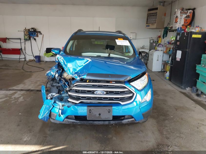 2019 Ford Ecosport Se VIN: MAJ6S3GL7KC280612 Lot: 43934711