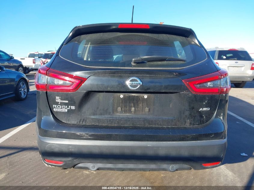 2021 Nissan Rogue Sport S Awd Xtronic Cvt VIN: JN1BJ1AW1MW423495 Lot: 43934715