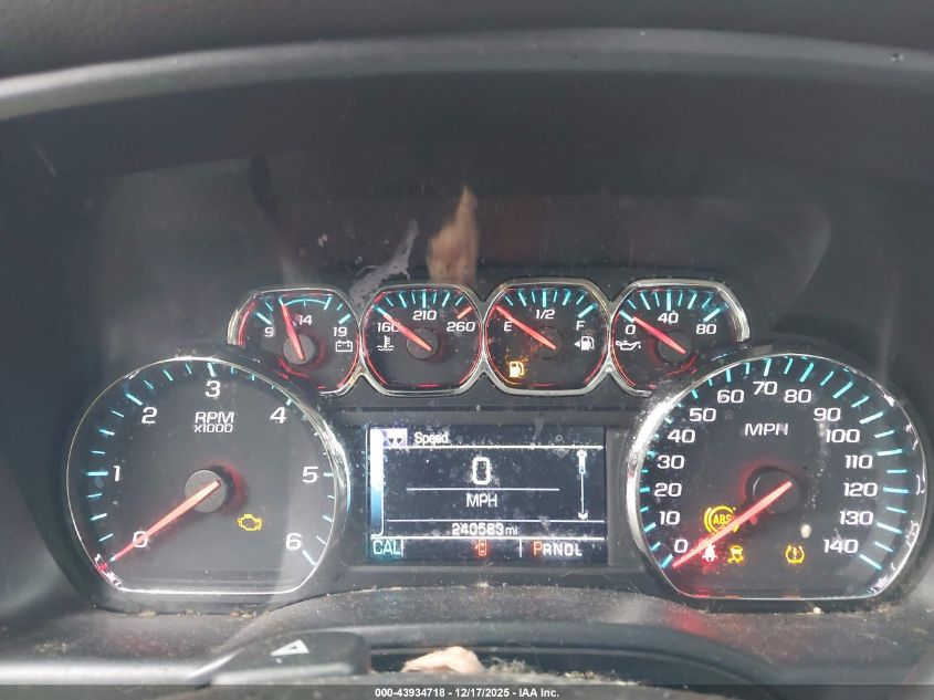 2017 GMC Sierra 1500 Sle VIN: 1GTV2MEC4HZ331780 Lot: 43934718