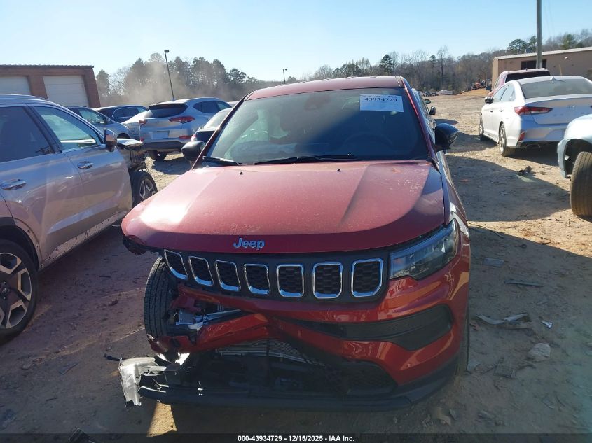 2025 Jeep Compass Sport 4X4 VIN: 3C4NJDANXST516814 Lot: 43934729