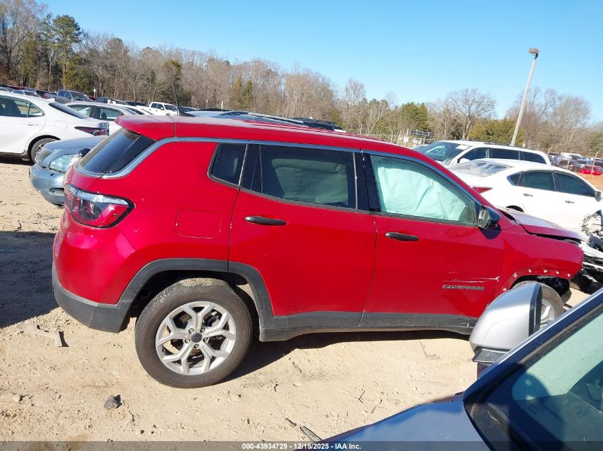 2025 Jeep Compass Sport 4X4 VIN: 3C4NJDANXST516814 Lot: 43934729