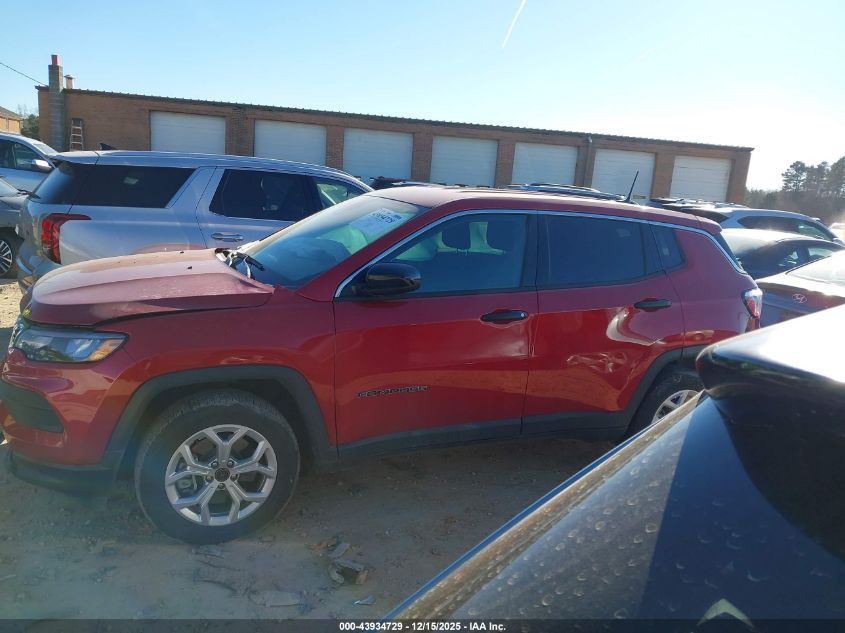 2025 Jeep Compass Sport 4X4 VIN: 3C4NJDANXST516814 Lot: 43934729