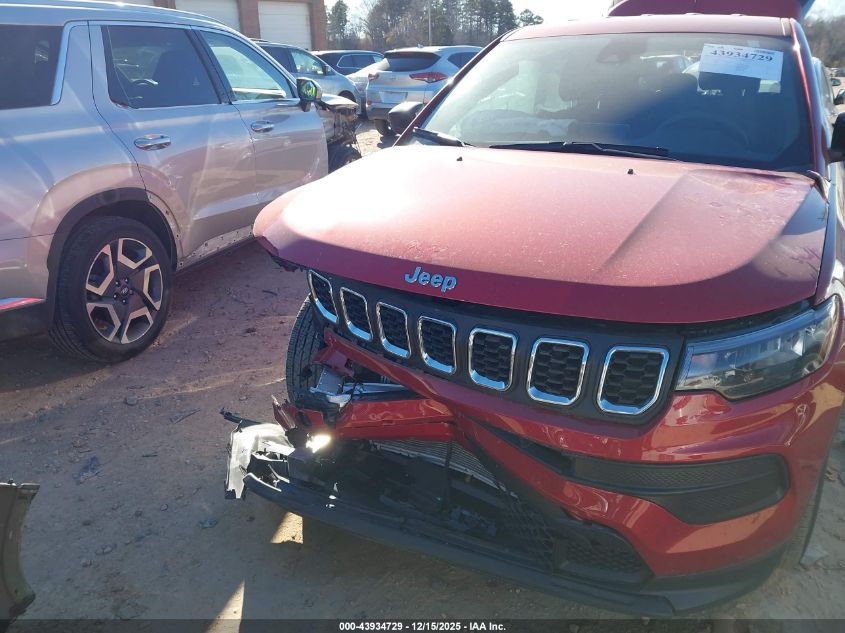 2025 Jeep Compass Sport 4X4 VIN: 3C4NJDANXST516814 Lot: 43934729