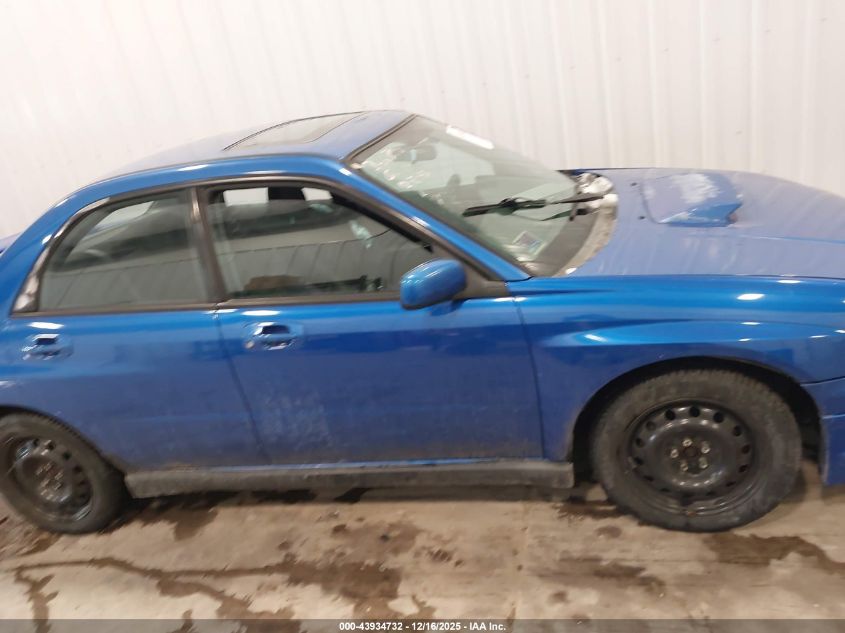 2004 Subaru Impreza Wrx VIN: JF1GD29604G525102 Lot: 43934732