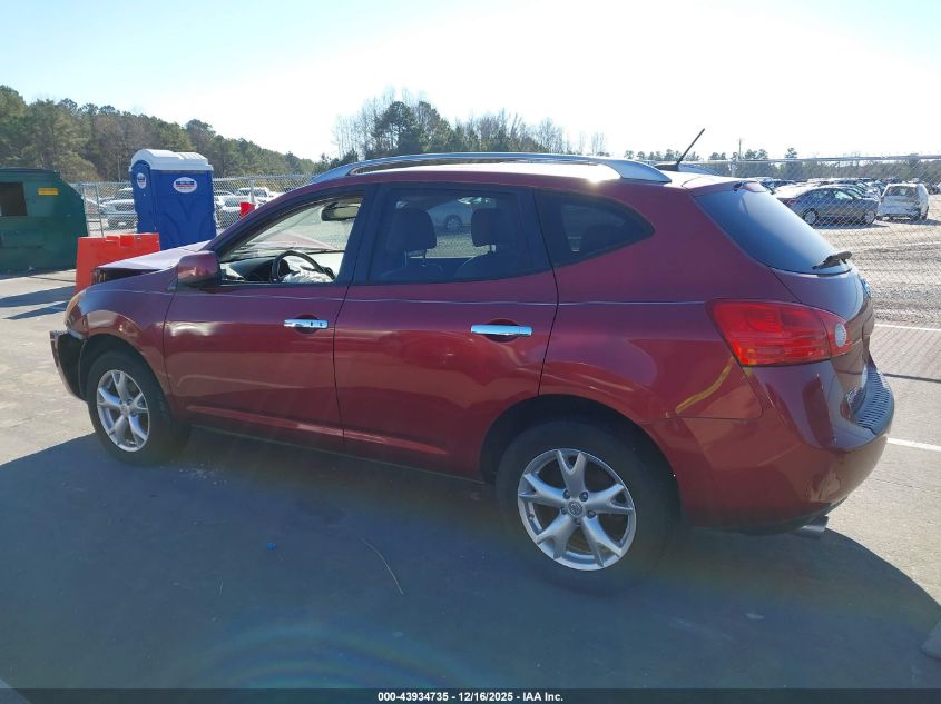 2010 Nissan Rogue Sl VIN: JN8AS5MVXAW136401 Lot: 43934735