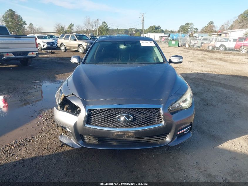2015 Infiniti Q50 Premium/Sport VIN: JN1BV7AR1FM393270 Lot: 43934743