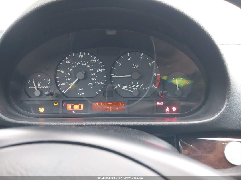 2002 BMW 325Ci VIN: WBABS33412JY43427 Lot: 43934749