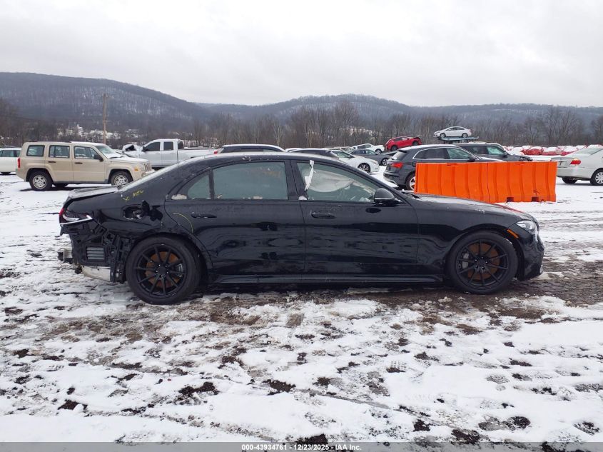 2023 Mercedes-Benz S 580 4Matic VIN: W1K6G7GB8PA181817 Lot: 43934761