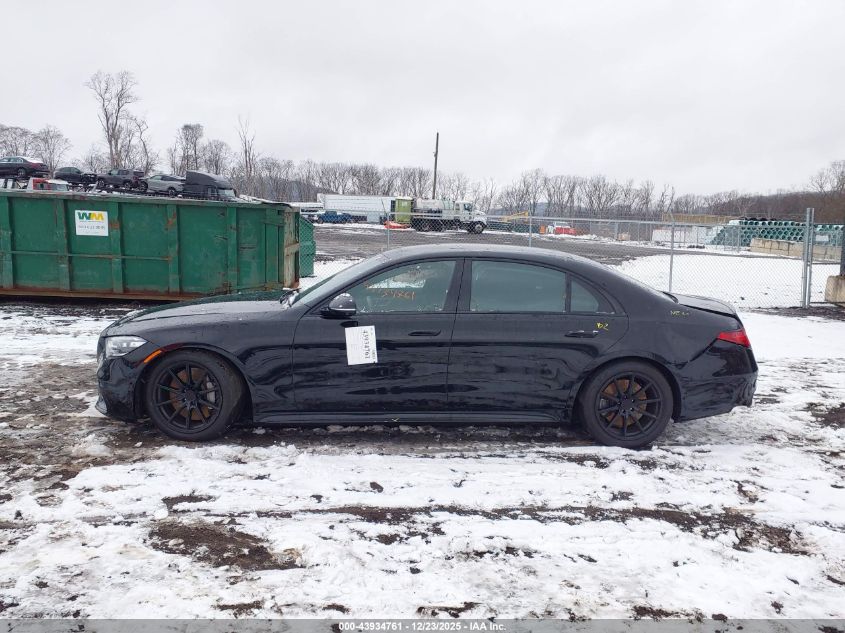 2023 Mercedes-Benz S 580 4Matic VIN: W1K6G7GB8PA181817 Lot: 43934761