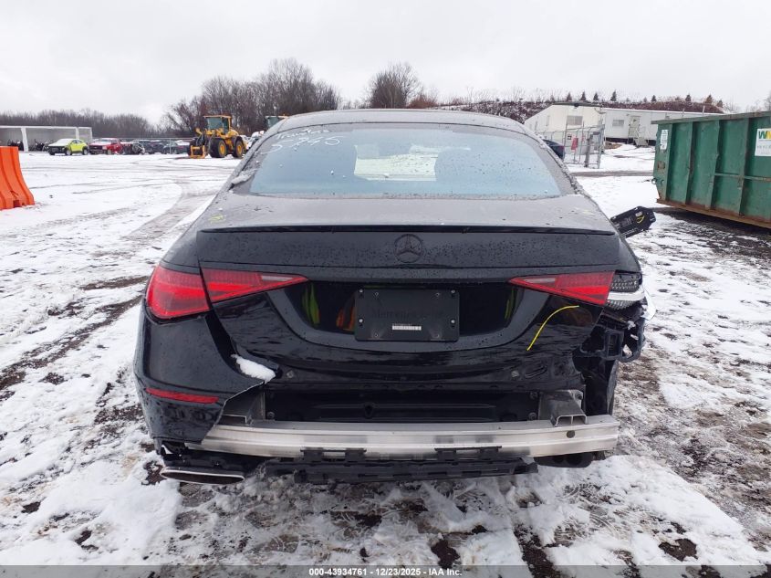 2023 Mercedes-Benz S 580 4Matic VIN: W1K6G7GB8PA181817 Lot: 43934761