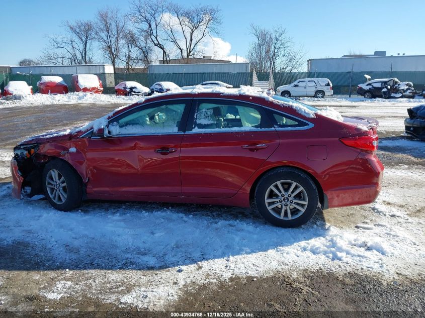2015 Hyundai Sonata Se VIN: 5NPE24AF0FH136084 Lot: 43934768
