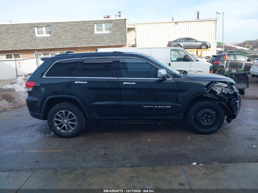 2014 Jeep Grand Cherokee Limited VIN: 1C4RJFBG4EC377292 Lot: 43934773