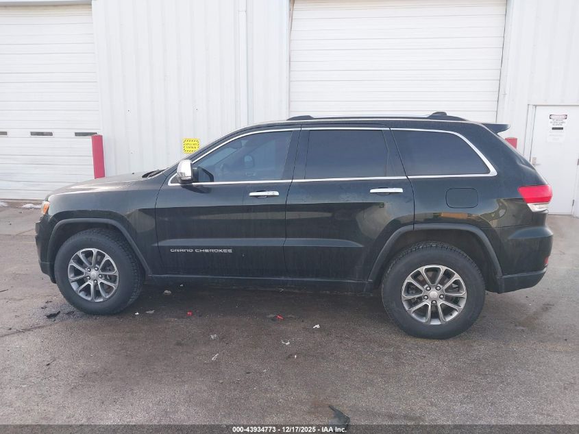 2014 Jeep Grand Cherokee Limited VIN: 1C4RJFBG4EC377292 Lot: 43934773