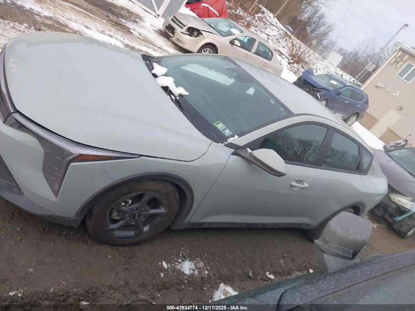 2025 Kia K4 Lxs VIN: 3KPFT4DE6SE150476 Lot: 43934774