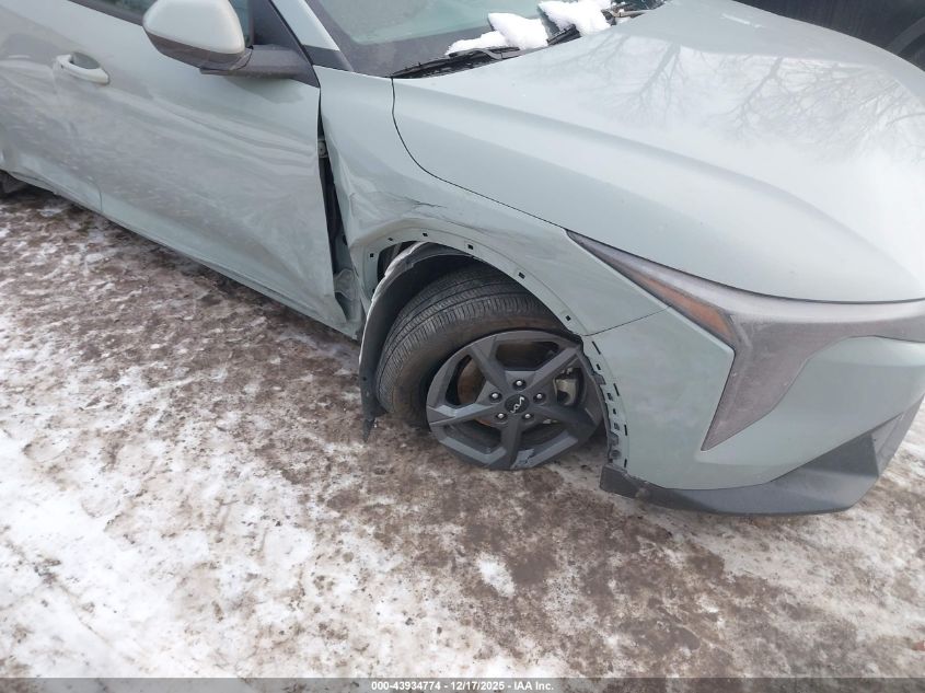 2025 Kia K4 Lxs VIN: 3KPFT4DE6SE150476 Lot: 43934774