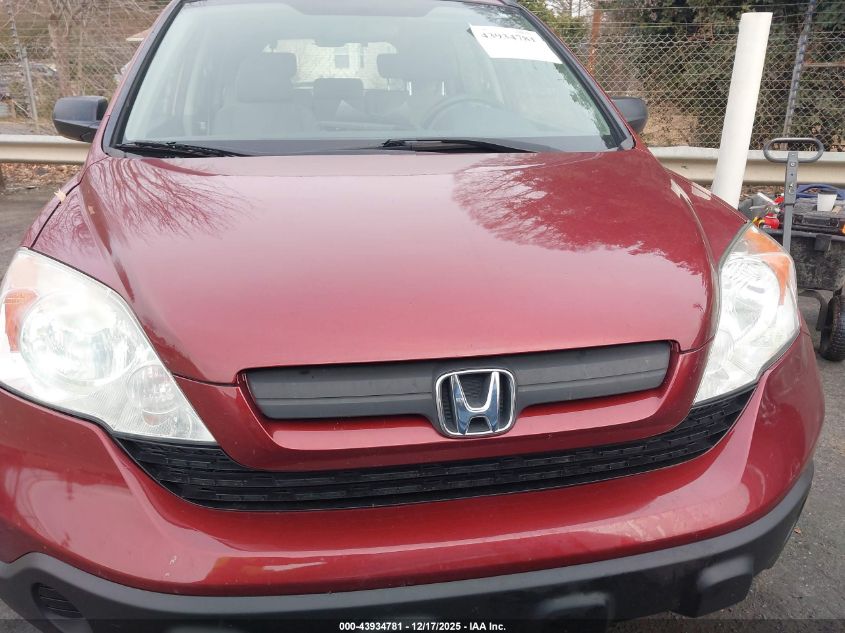 2007 Honda Cr-V Lx VIN: JHLRE48347C029575 Lot: 43934781