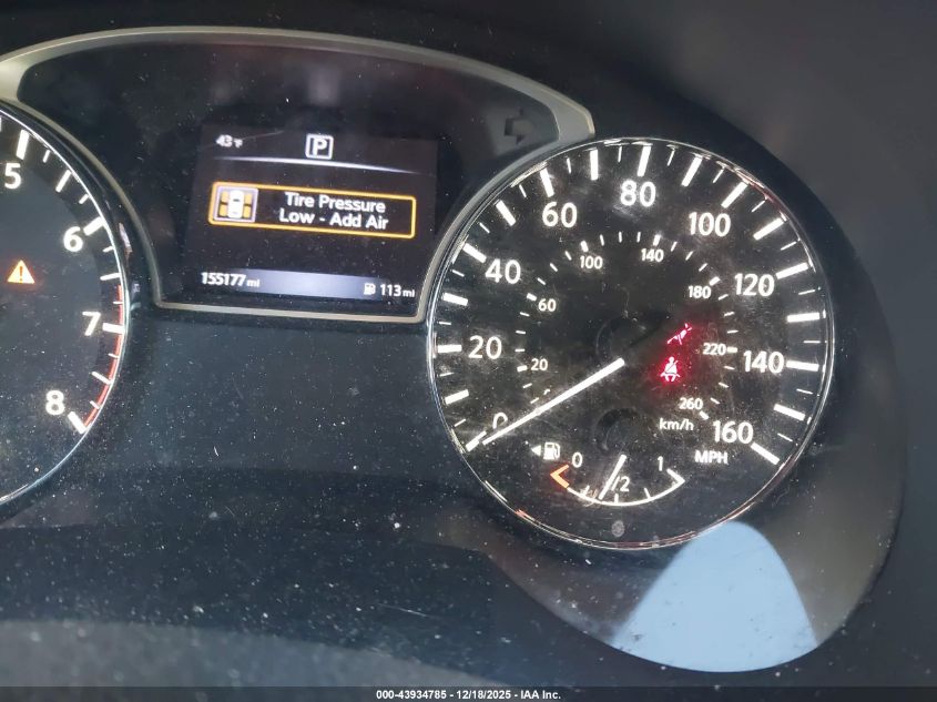 2016 Nissan Altima 2.5/2.5 S/2.5 Sl/2.5 Sr/2.5 Sv VIN: 1N4AL3AP4GN324516 Lot: 43934785