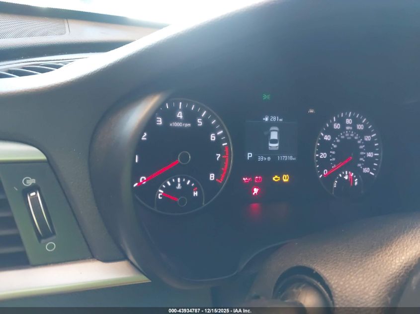 2020 Kia Optima Lx VIN: 5XXGT4L37LG391850 Lot: 43934787