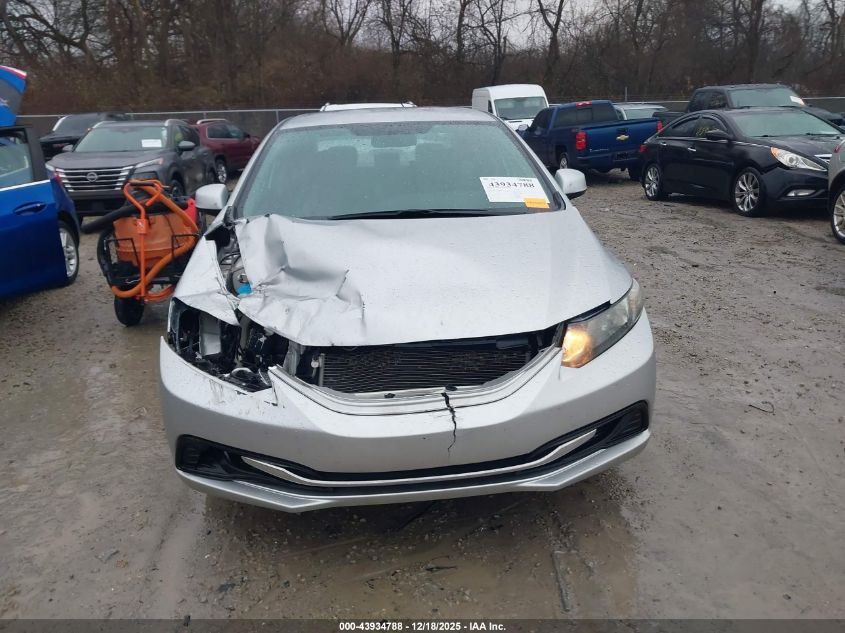 2013 Honda Civic Lx VIN: 19XFB2F55DE078113 Lot: 43934788