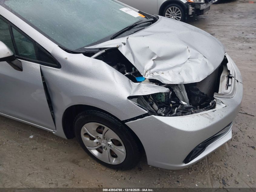 2013 Honda Civic Lx VIN: 19XFB2F55DE078113 Lot: 43934788