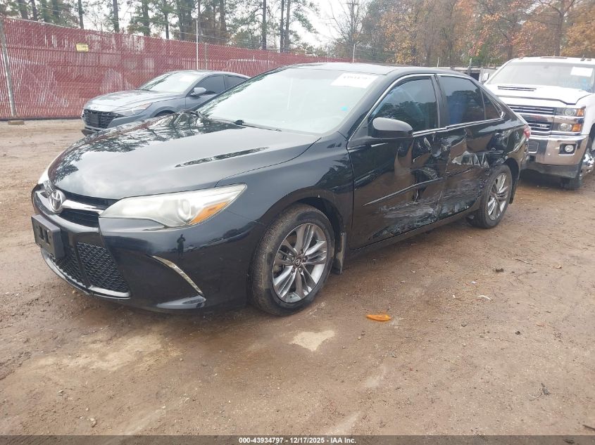 2016 Toyota Camry Se VIN: 4T1BF1FK5GU248829 Lot: 43934797