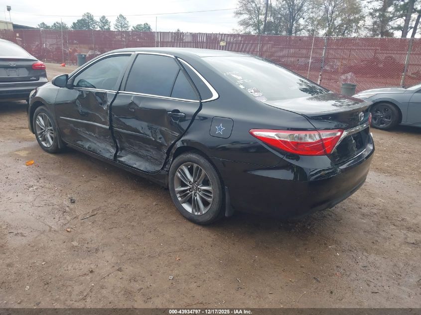 2016 Toyota Camry Se VIN: 4T1BF1FK5GU248829 Lot: 43934797