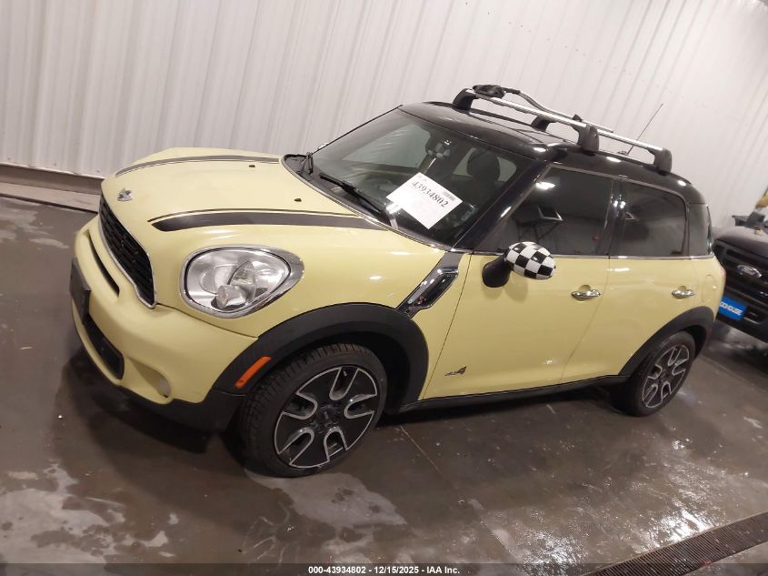 2012 Mini Cooper S Countryman VIN: WMWZC5C55CWL56090 Lot: 43934802
