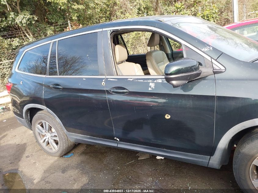 2016 Honda Pilot Ex-L VIN: 5FNYF5H50GB060063 Lot: 43934803