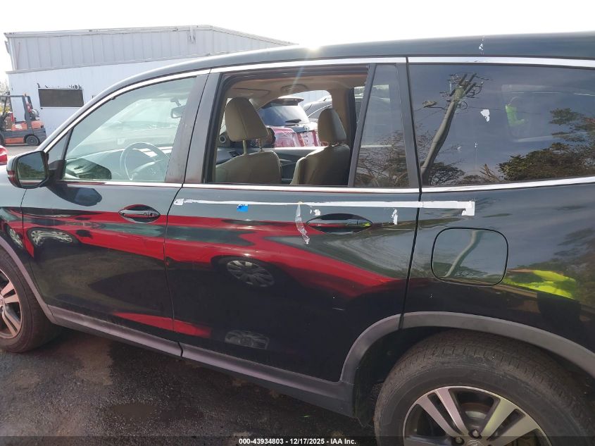 2016 Honda Pilot Ex-L VIN: 5FNYF5H50GB060063 Lot: 43934803