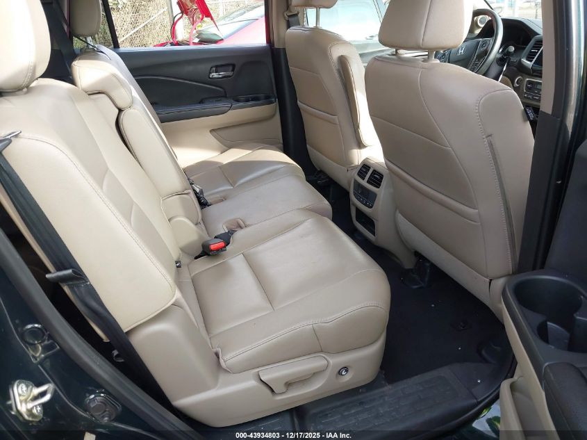 2016 Honda Pilot Ex-L VIN: 5FNYF5H50GB060063 Lot: 43934803