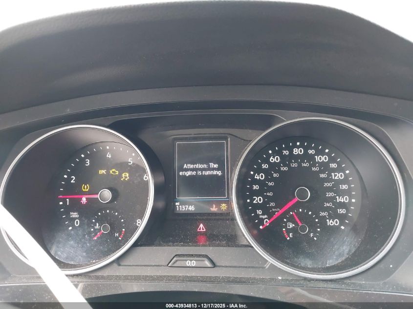 2018 Volkswagen Tiguan 2.0T Se/2.0T Sel VIN: 3VV2B7AX9JM219479 Lot: 43934813