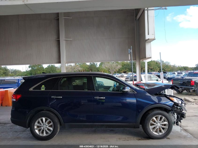 2017 Kia Sorento 2.4L Lx VIN: 5XYPG4A35HG197215 Lot: 43934821