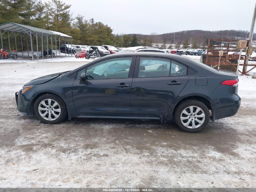 2025 Toyota Corolla Le VIN: 5YFB4MDE9SP314779 Lot: 43934825