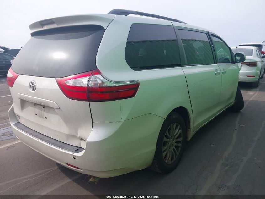 2015 Toyota Sienna Xle 8 Passenger VIN: 5TDYK3DC1FS568217 Lot: 43934828