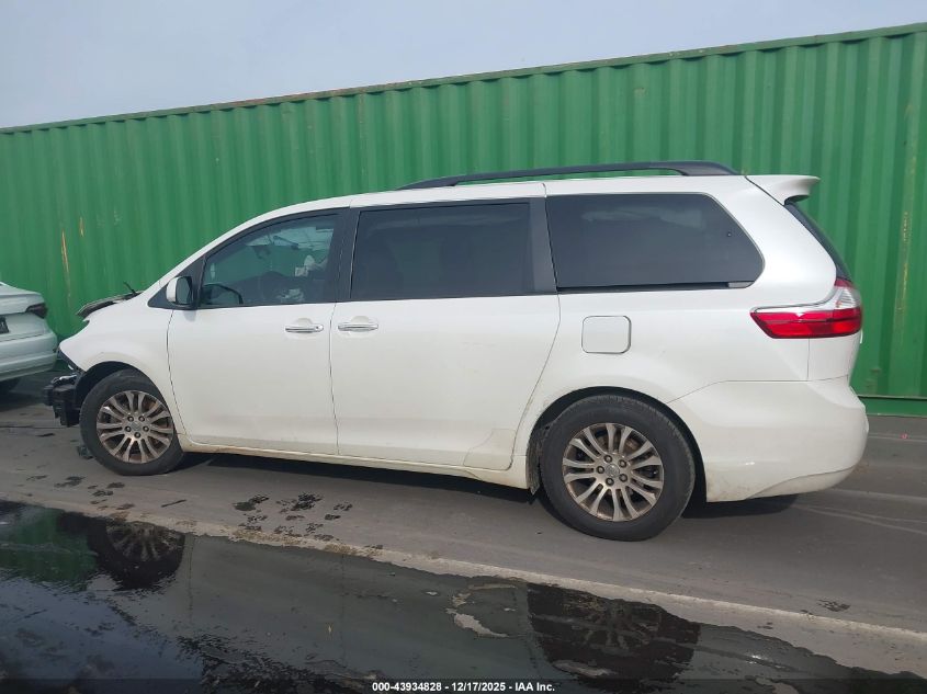 2015 Toyota Sienna Xle 8 Passenger VIN: 5TDYK3DC1FS568217 Lot: 43934828