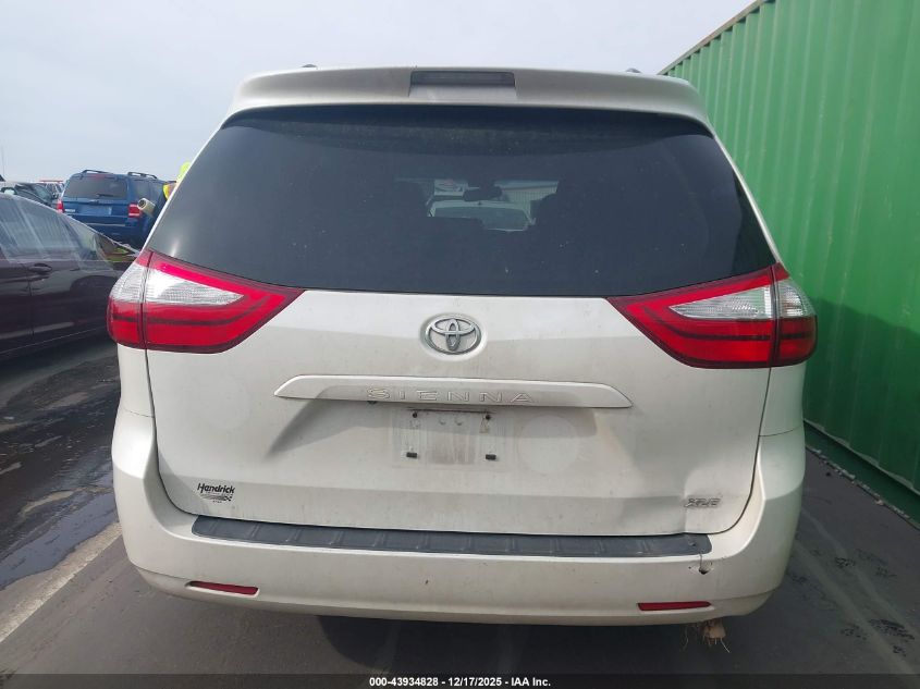 2015 Toyota Sienna Xle 8 Passenger VIN: 5TDYK3DC1FS568217 Lot: 43934828