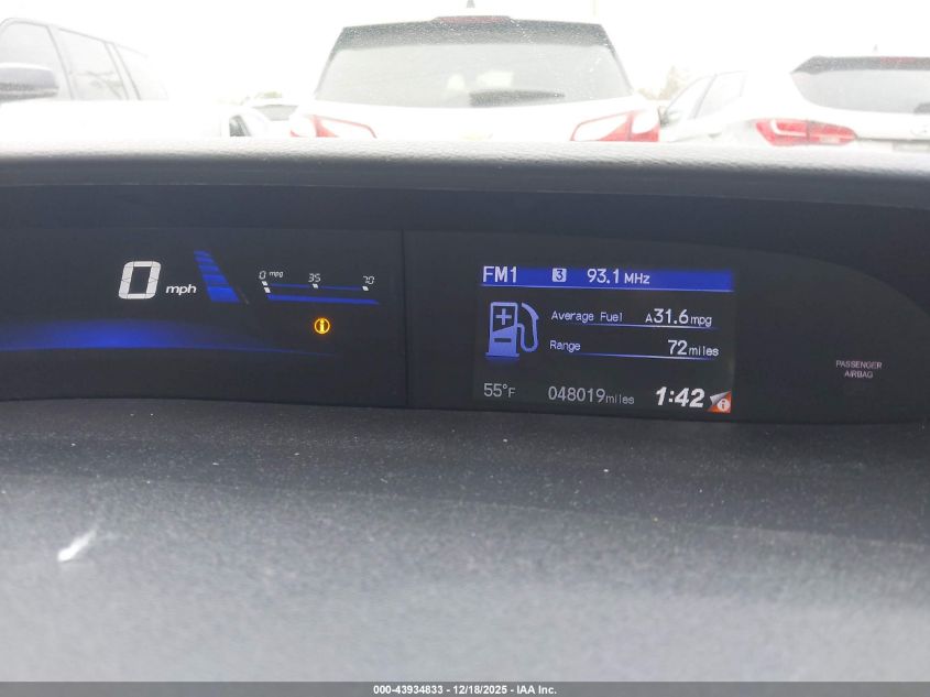 2015 Honda Civic Lx VIN: 19XFB2F55FE030937 Lot: 43934833