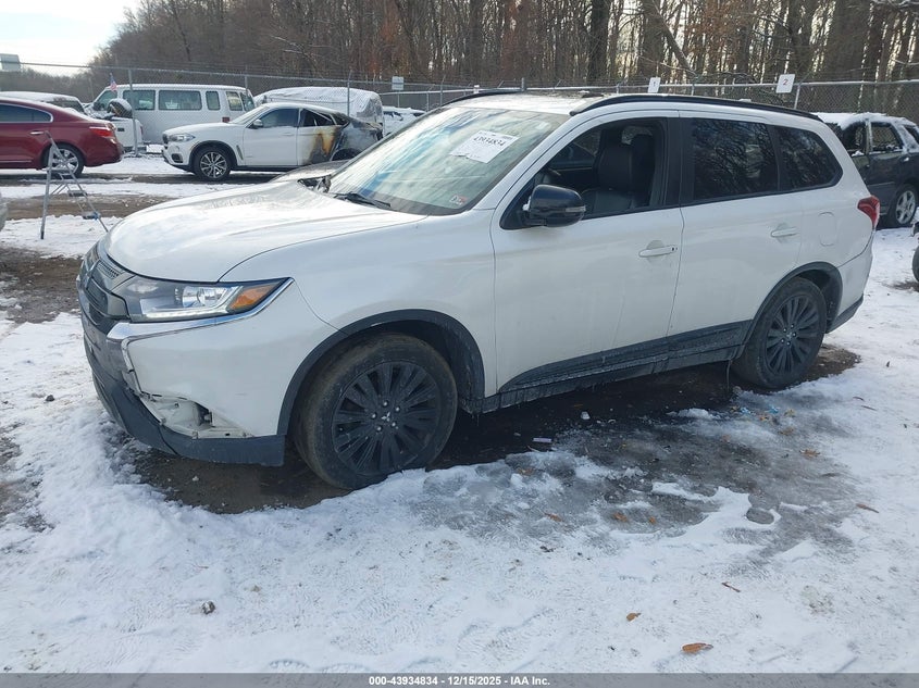 Vin: ja4ad3a34lz031586, lot: 44430464, mitsubishi outlander le 2.4/se 2.4/sel 2.4/sp 2.4 20202