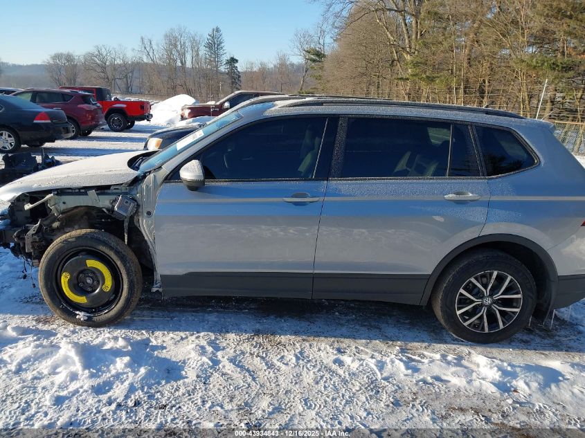 2021 Volkswagen Tiguan 2.0T S VIN: 3VV1B7AXXMM130942 Lot: 43934843