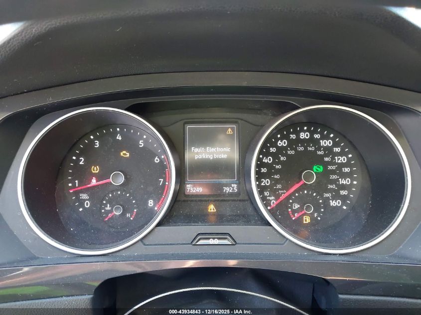 2021 Volkswagen Tiguan 2.0T S VIN: 3VV1B7AXXMM130942 Lot: 43934843