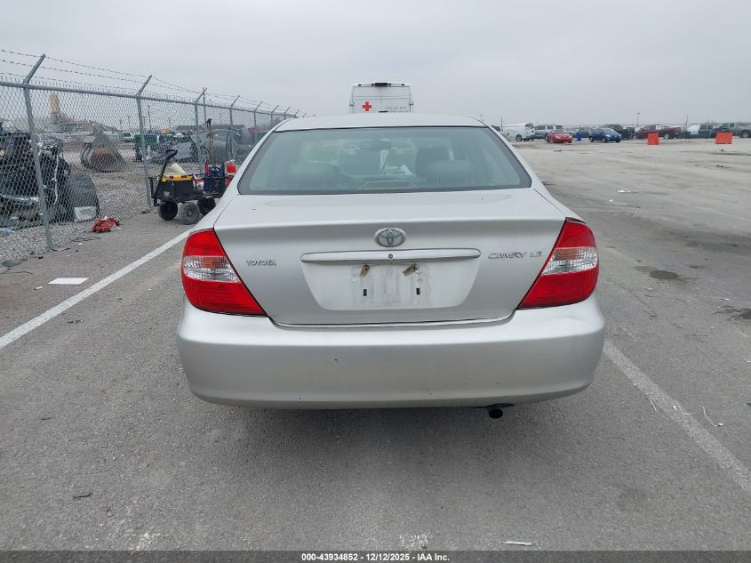 2004 Toyota Camry Le/Xle/Se VIN: 4T1BE30K94U915761 Lot: 43934852