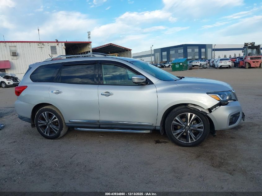 2018 Nissan Pathfinder Platinum VIN: 5N1DR2MN8JC643393 Lot: 43934860