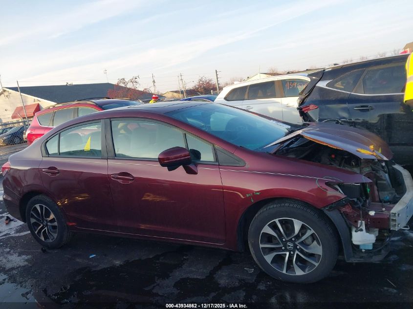 2014 Honda Civic Ex VIN: 2HGFB2F87EH539913 Lot: 43934862